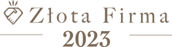 Złota firma logo